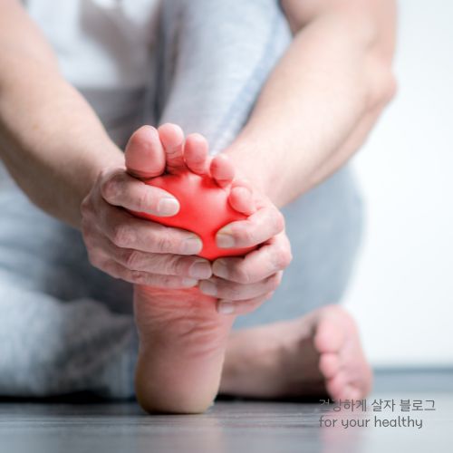걸을때 발가락 찌릿