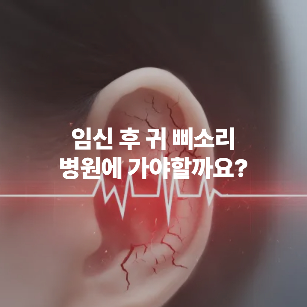 임신 후 귀 삐소리